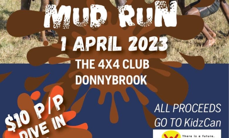 Children with cancer will receive proceeds from this mud run