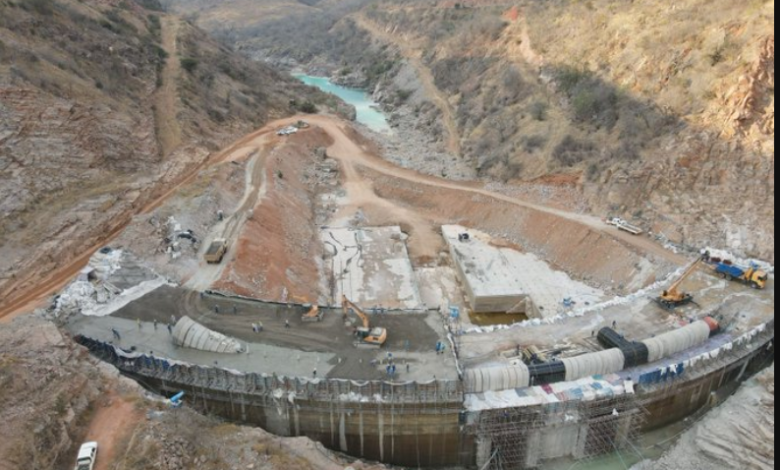 Gwayi Shangani dam construction in Matabeleland