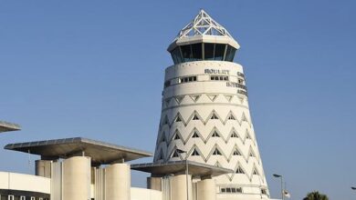 Tower at Rober Mugabe International Airport, Zimbabwe